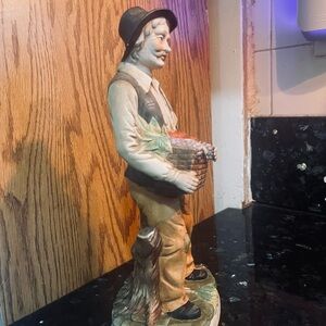 Rustic Farmer Figurine - colección Multicolor good condition